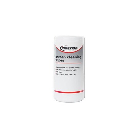 Swe-Tech 3C Innovera Antistatic Screen Cleaning Wipes in Pop-Up Tub, 120PK FWT9001-00106